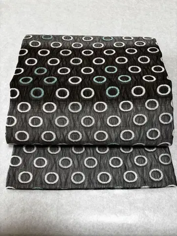 새상품급 맞춤 오비(약 27.3cm) 여름 나고야 오비 미사용 새상품