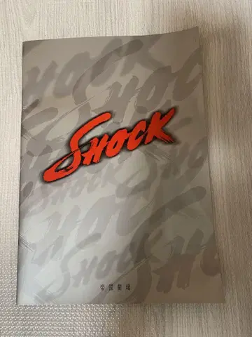 도모토 코이치 SHOCK 팜플렛