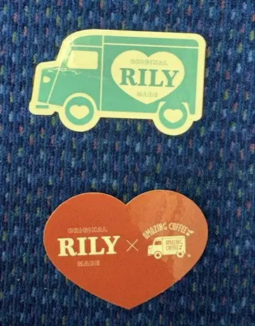 아메코 스티커 이마이치 류지 RILY 2매 세트