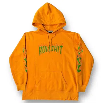 candy stripper 후드티 bullshit 파이어 패턴