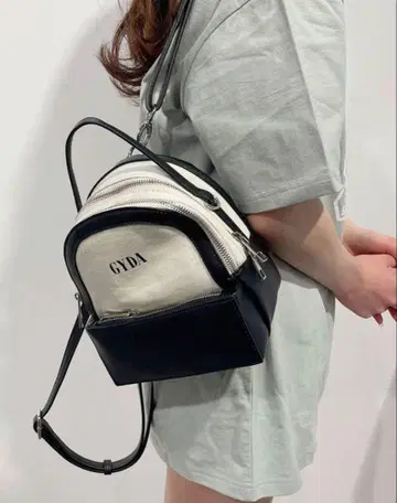 GYDA 4WAY mix material 미니 백팩