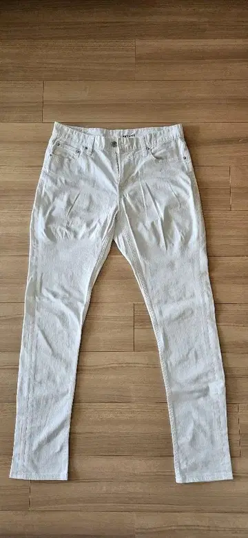 NAVY JEANS 1936 스키니 데님 화이트