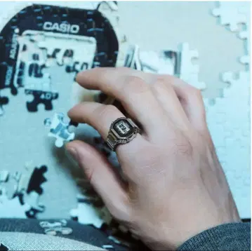 카시오 링 워치 CRW-001-1JR CASIO RING WATCH