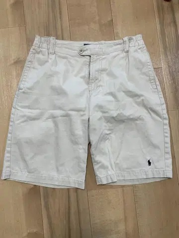 Ralph Lauren 화이트 숏 팬츠