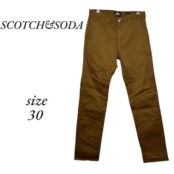 SCOTCH&SODA 스카치 앤 소다 치노 팬츠 브라운 30 사이즈
