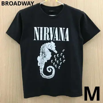 BROADWAY 닐바나 해마 티셔츠 F0630A19