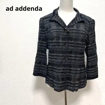 ad addenda 아덴다 상의 자켓 비침 레나운