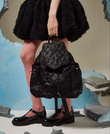 POPPY pointe backpack (black) 백팩 블랙