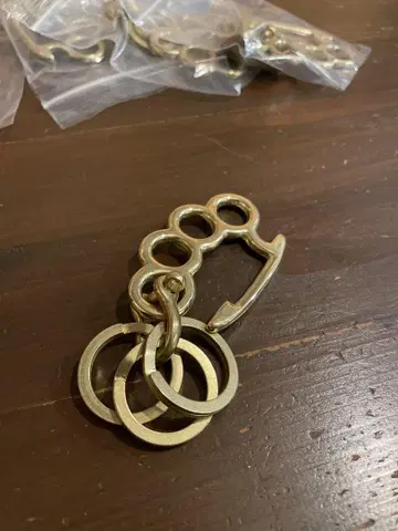 Original brass baby knuckle 브라 스키 체인 놋쇠