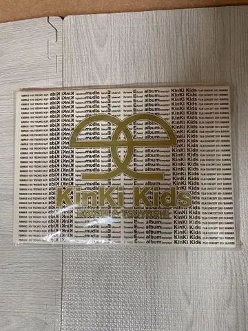 팜플렛 KinkiKids E albam FILM CONCERT