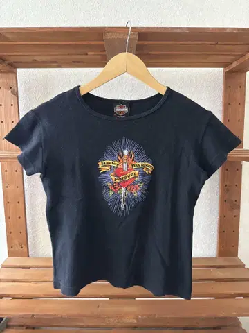 Harley-Davidson 할리데이비슨 치비 T 양면 프린트