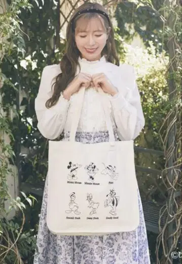Areerm 아림 디즈니 토트백 아이냥