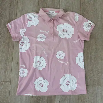 Picone Club 꽃무늬 폴로셔츠 S 사이즈
