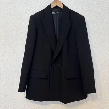 ZARA 블랙 테일러드 자켓 XS