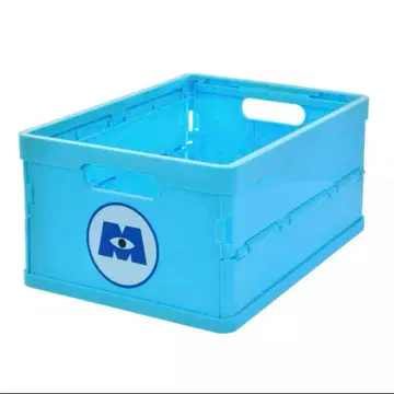 몬스터즈 잉크 미니 컨테이너 소품함 접이식 PIXAR CLEAN