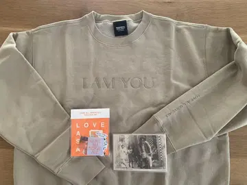 후지이 카제 I AM YOU 트레이닝복 베이지 M 사이즈