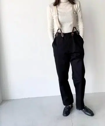 arc x CANAL JEAN x kayo 서스펜더 치노 팬츠