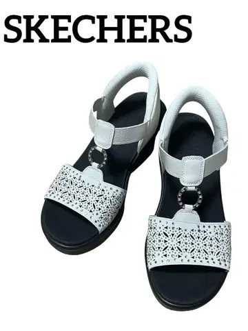 스케쳐스 SKECHERS 스트랩 샌들 슬립 인