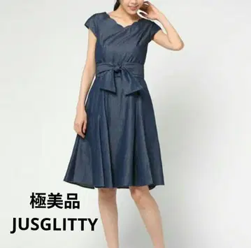 컨디션 최상 JUSGLITTY 저스길리티 스칼라 원피스