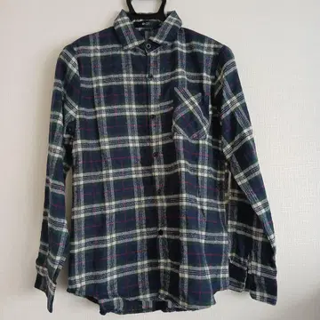 Mr.DT 플란넬 셔츠 XL 네이비 계열 체크