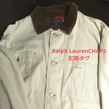 80s Ralph Lauren CHAPS 초어 코트 커버올