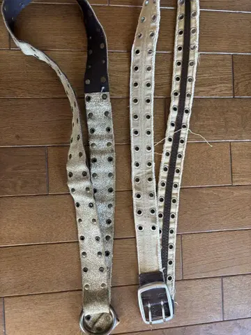 벨트 2개 세트 빈티지