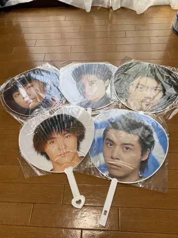 KinKi Kids 도모토 츠요시 부채 5매 세트