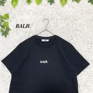T셔츠 balr. 보러 금장 메탈릭 구제 의류 구하기 어려움