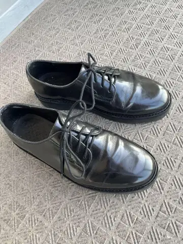 세러데이 뉴욕시티 가죽 신발 가죽 블랙 27cm