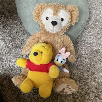 더피 곰돌이 푸 데이지 덕 봉제 인형 세트