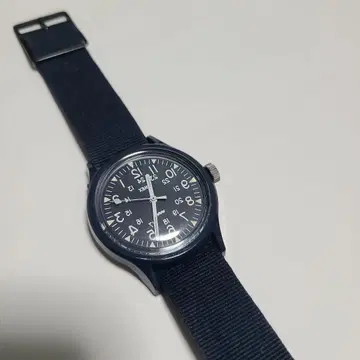 TIMEX 엔지니어드 가먼츠 Beams 손목시계 네이비