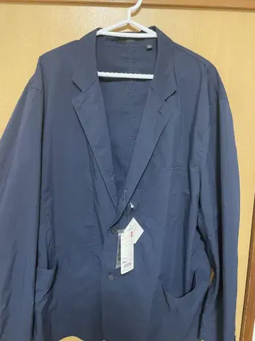 UNIQLO 드라이 라이트 웨이트 자켓 네이비 택 포함 새상품