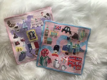 페이러 손수건 2장 세트 프랑스 런던