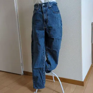 리바이스 LEVI'S 프리미엄 하이웨스트 청바지 24W 27L