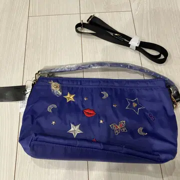 ANNA SUI 파랑 보라색 사코슈