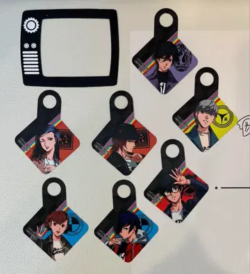 페르소나 후드 택 드링크 택 25th 스이파라 애니맥스 카페 8장