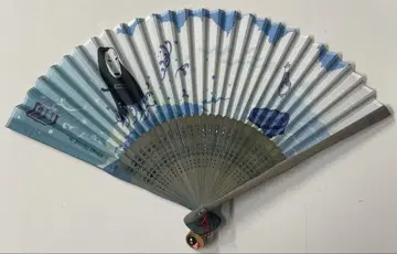 센과 치히로의 행방불명 우미하라 카오나시 디자인 부채