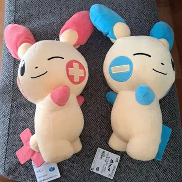플러스루 마이난 봉제 인형 2종 세트