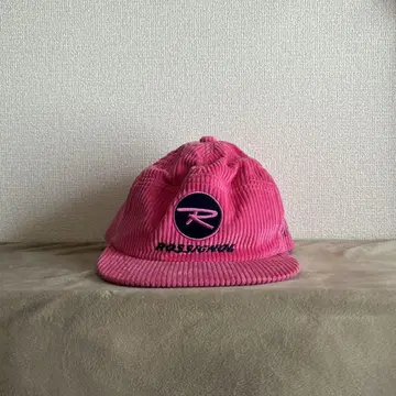 핑크 코듀로이 캡 90s