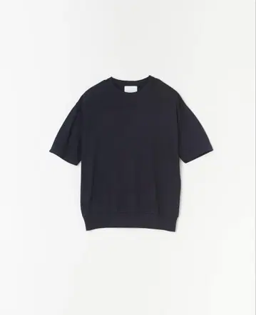 완판 아침 레어 아이템 울 천축 니트 티셔츠 네이비 3