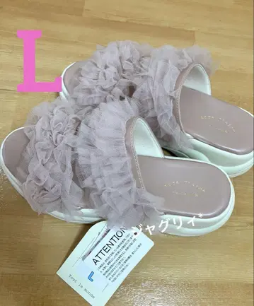 시마무라 츠지 노조미 샌들 핑크 L