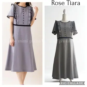 Rose Tiara*축구 체크 원피스