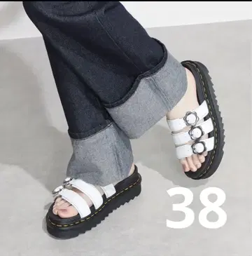 닥터마틴 38 슬라이드 플라워