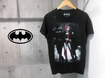 US 구제 의류 DC 코믹 배트맨 할리퀸 티셔츠 M 블랙