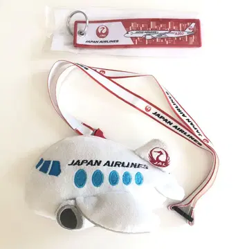 JAPAN AIRLINES 스트랩 키링 JAL 패스 케이스