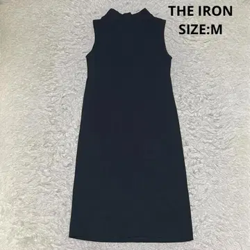 THE IRON 슬리브리스 백 리본 드레스 원피스 사이즈 S 블랙