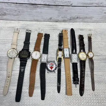 고장난 시계 10개 묶음 관리번호 73 FURLA, ALBA 등