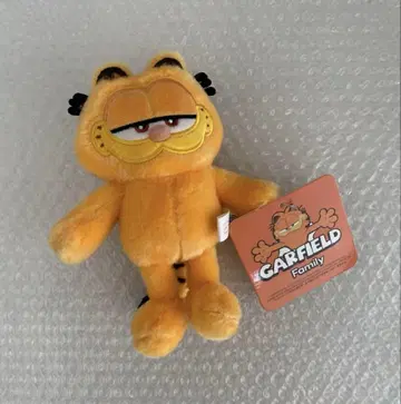 가필드 봉제 인형 키링