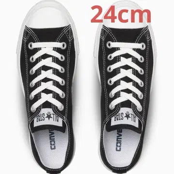 ALL STAR LIGHT OX 블랙 24cm