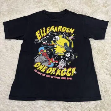 ELLEGARDEN ONE OK ROCK 콜라보 t셔츠 2018 투어 t